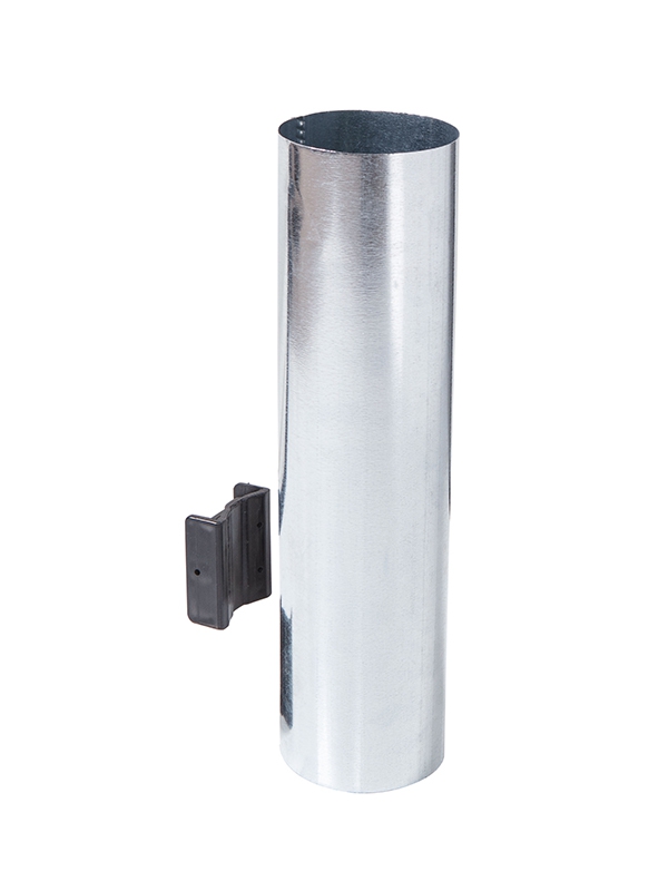 Yuvarlak İniş Boru Gizli Kelepçe PVC 