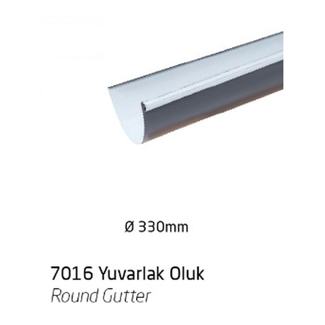 7016 Yuvarlak Oluk