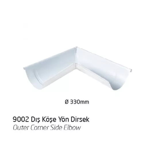 9002 Dış Köşe Yön Dirsek