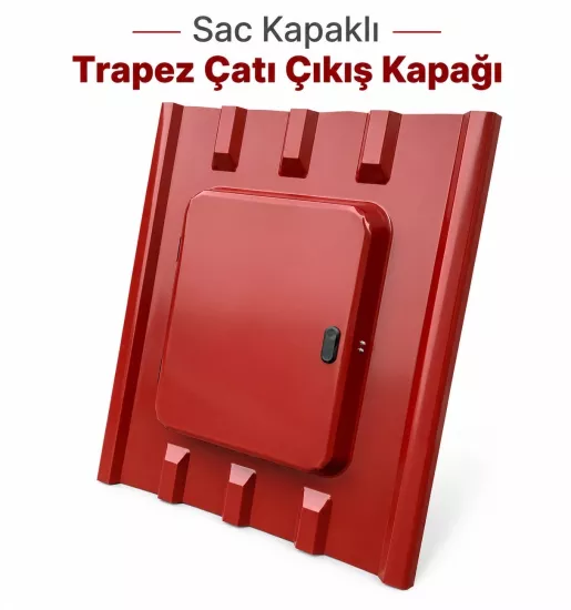 Sac Kapaklı 3009 Trapez Çatı Çıkış Kapağı 